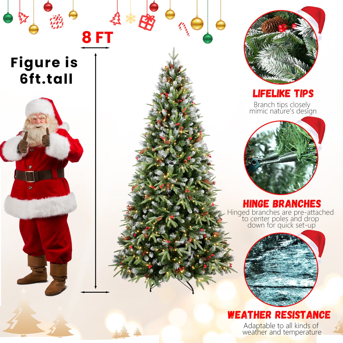 PVC Christmas Tree, Christmas Decorations